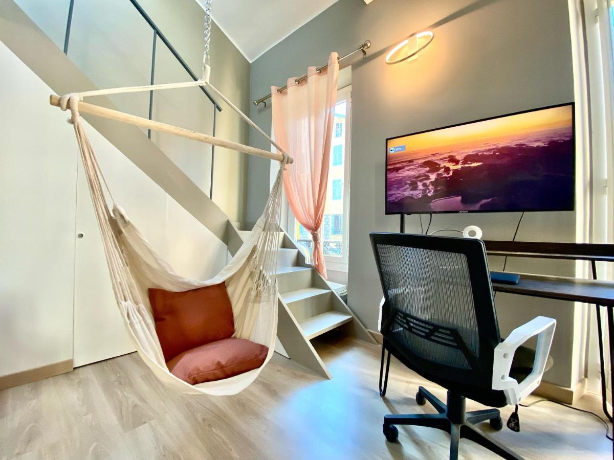 Lovely & Sunny Loft Heart Of Nice With A/C! Экстерьер фото